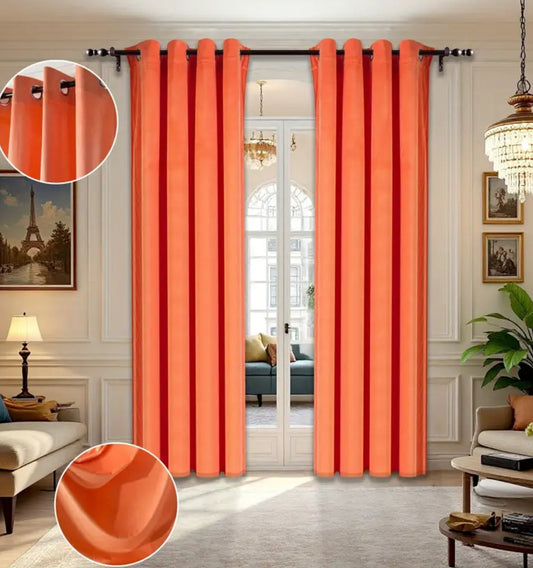 2 PCS Curtains Blackout