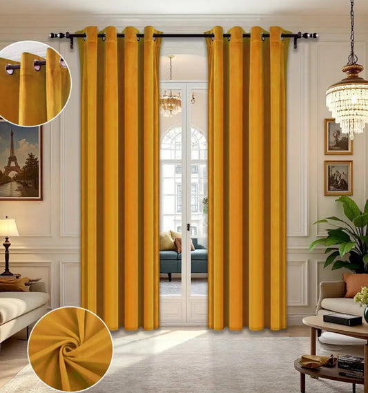 2 PCS Curtains Blackout